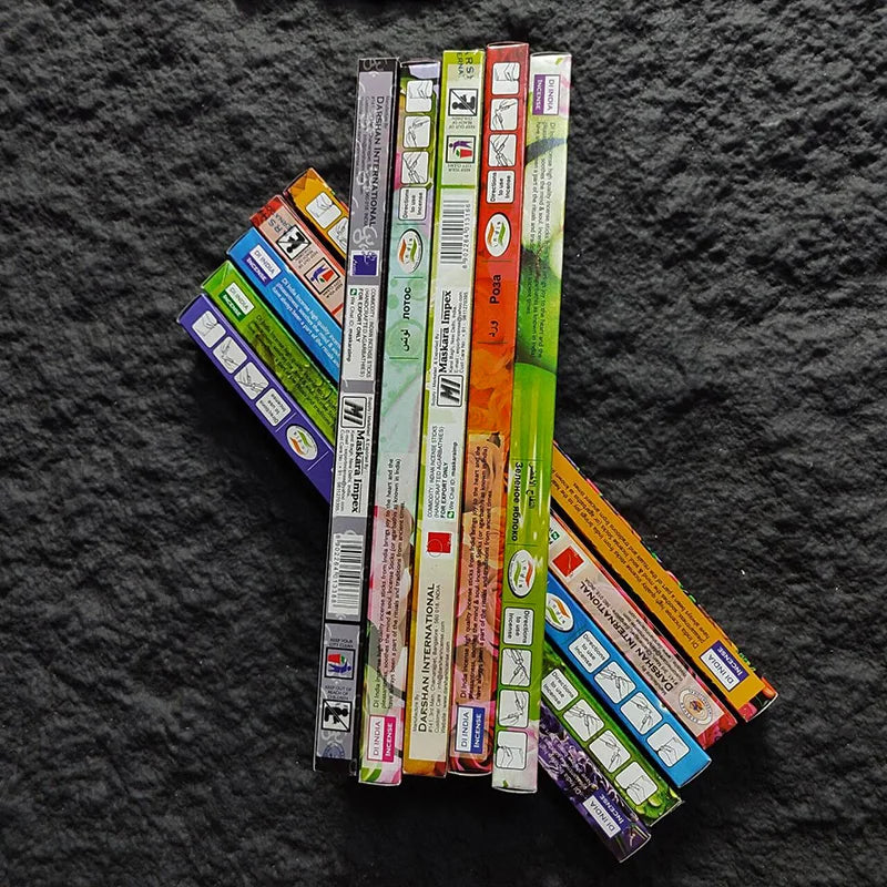 10/25 Box Lot Smell India Stick Incense