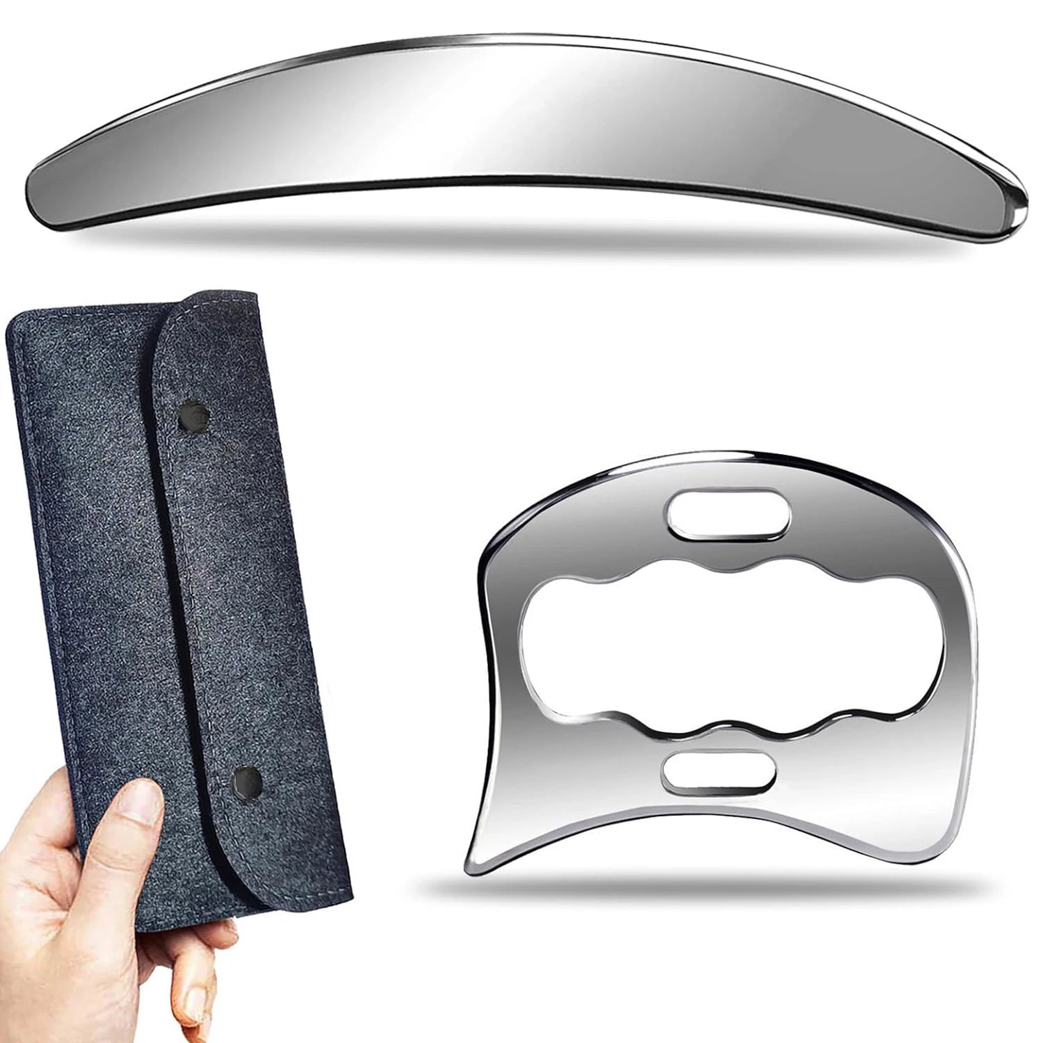 Gua Sha Stainless Steel Muscle Scraper Tool