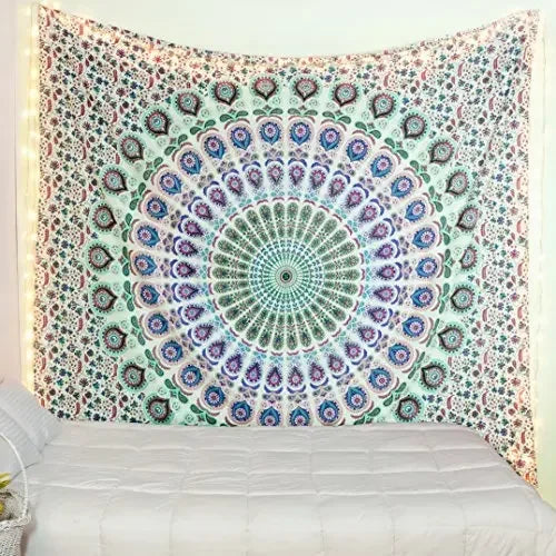 Hippie Mandala Tapestry