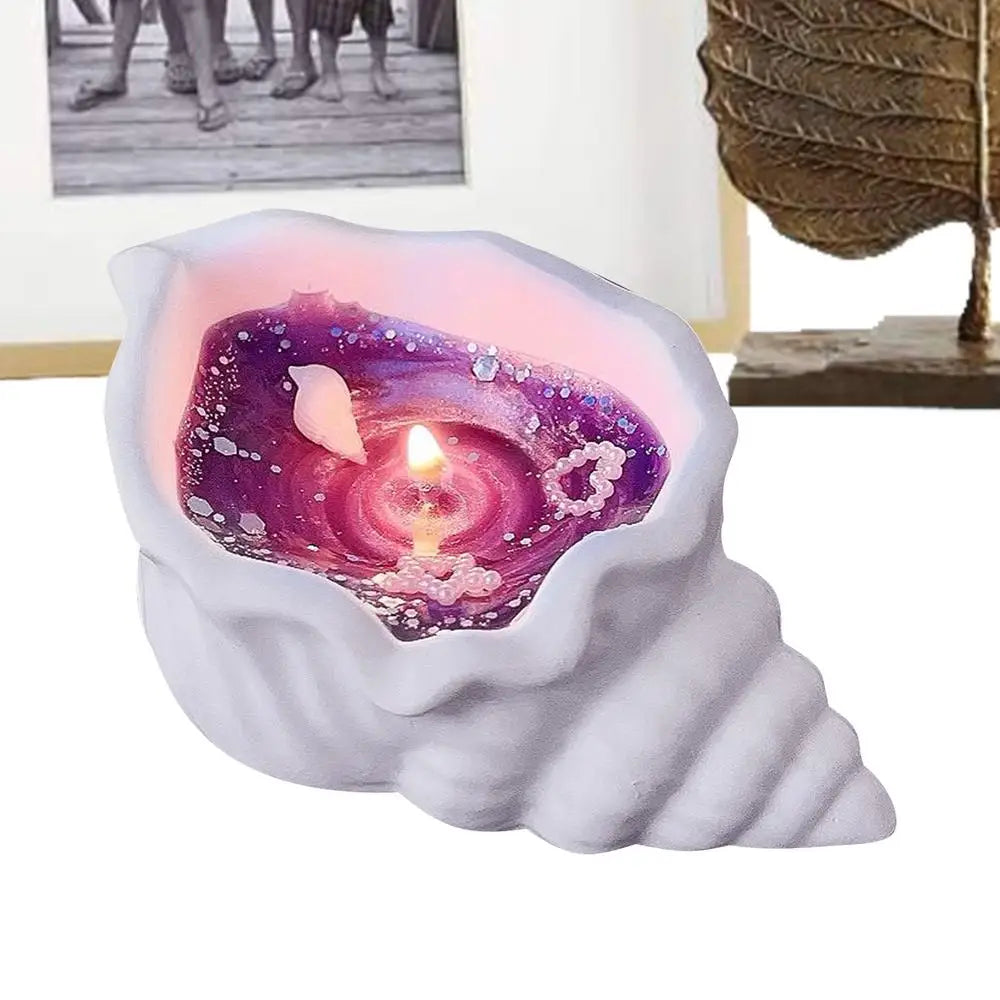 Seashell Candle