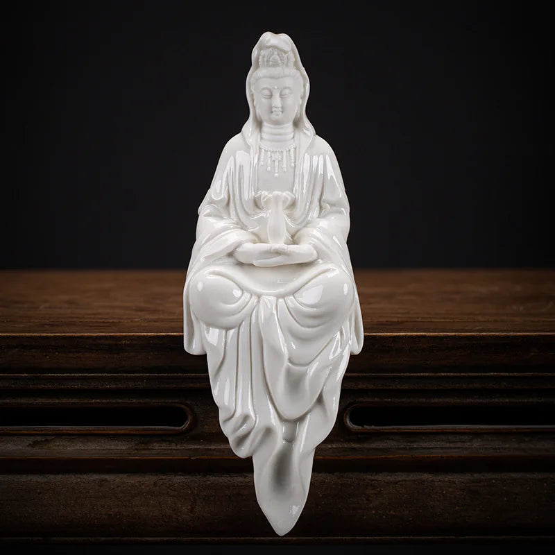 Zen Mood Bodhisattva Guanyin Buddha Statue