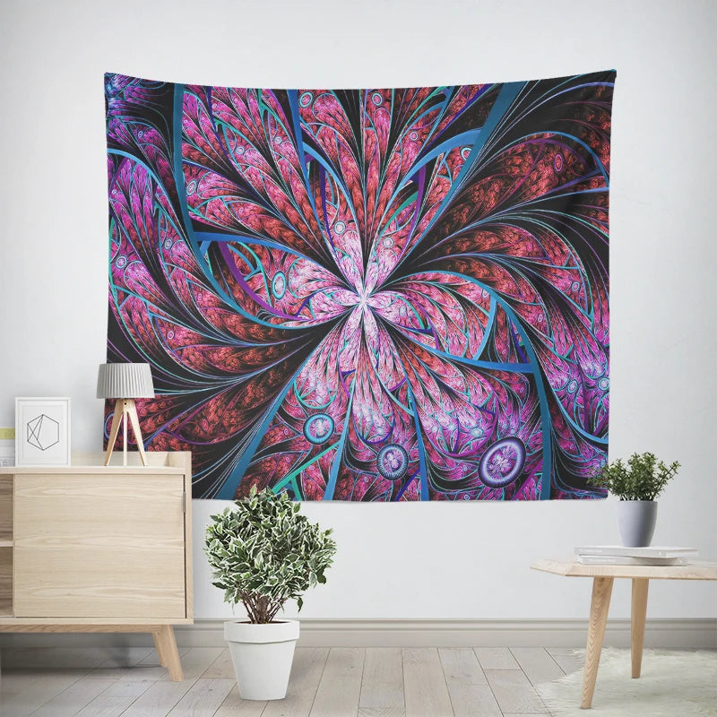Hippie Mandala Tapestry