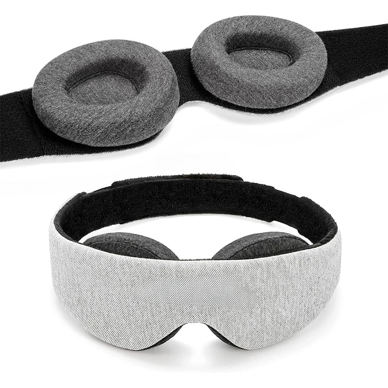 Blackout Eye Mask with Weighted Sleeping Pad