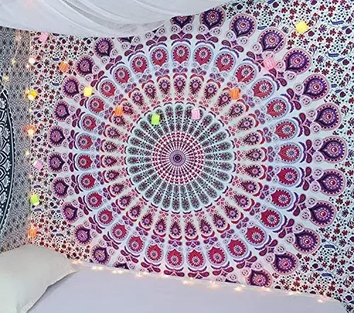 Hippie Mandala Tapestry